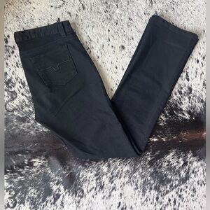 Kimes Ranch Women's Betty Black Modest Bootcut Jeans size 12 waist: 36 inseam